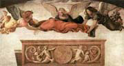 saint catherine carried to her tomb by angels